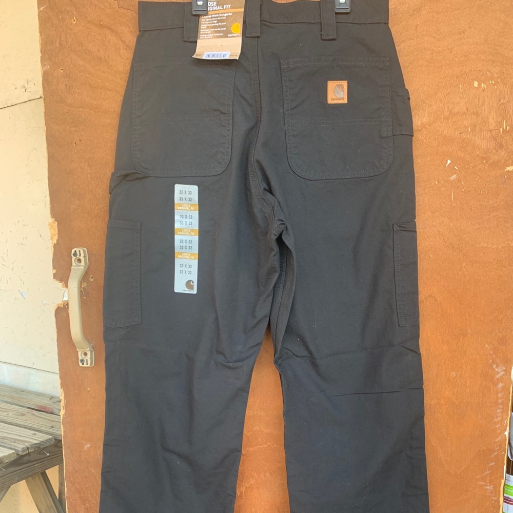 Brand new/NWT Carhartt pants men’s sz 33x32 blk